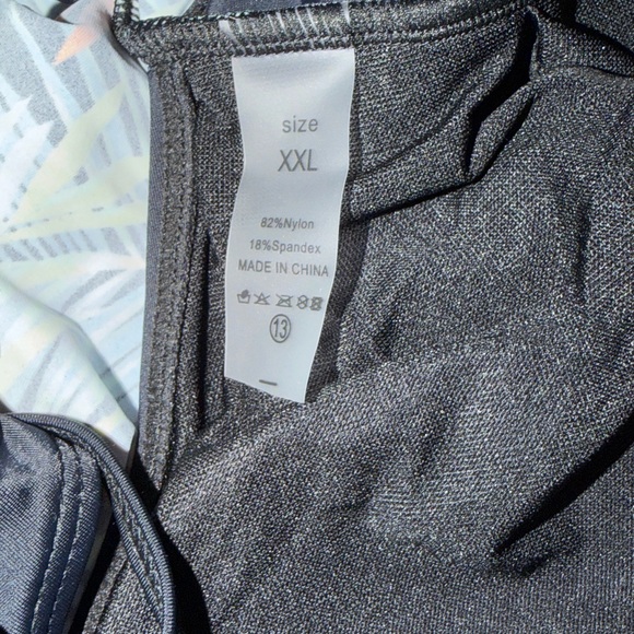 New Tropical Print Women's Tankini Swimsuit - Picture 8 of 8